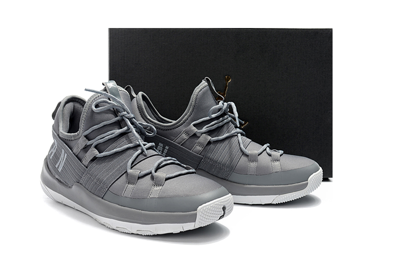Men's Grey White 2018 Jordan Training Shoes